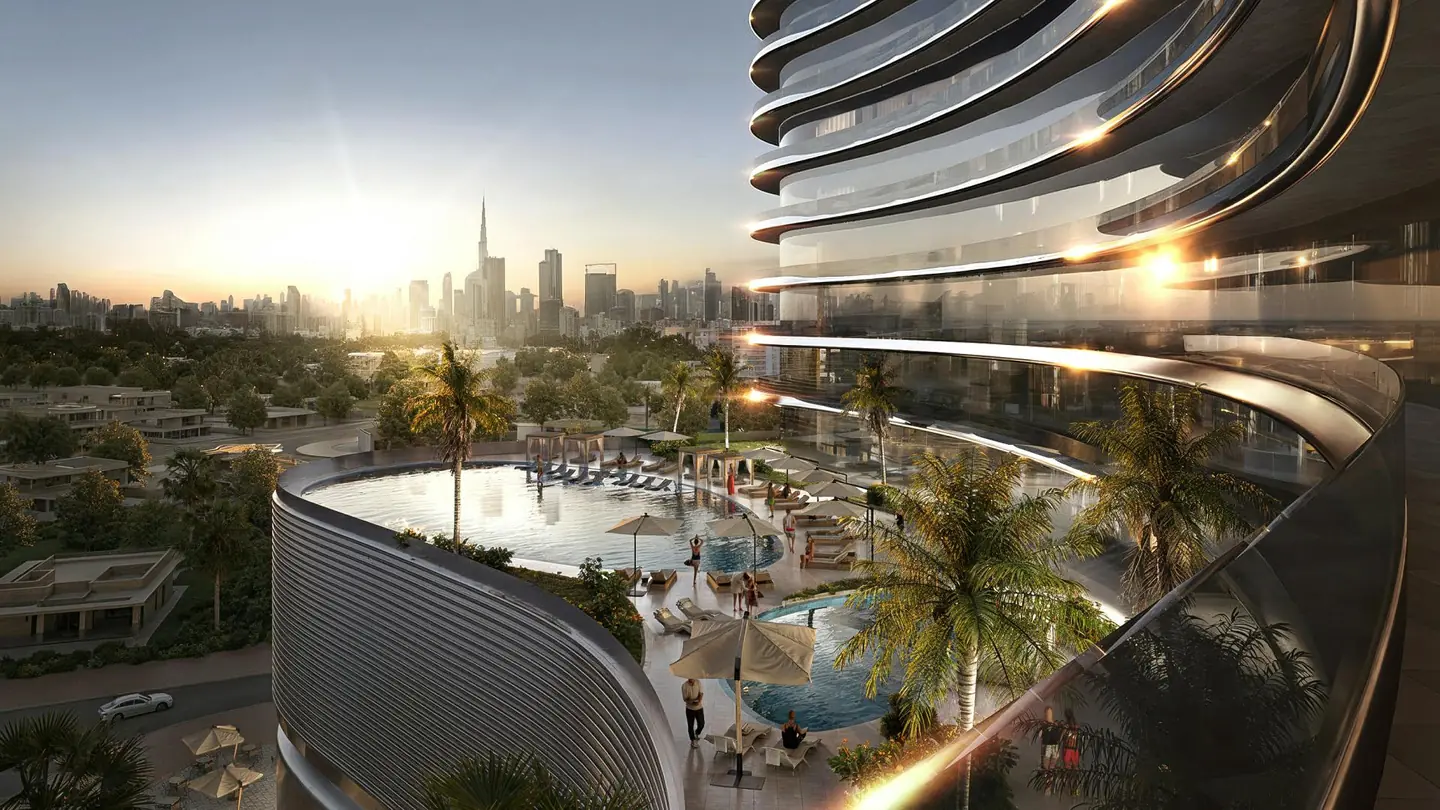 Binghatti Skyflame: developer render