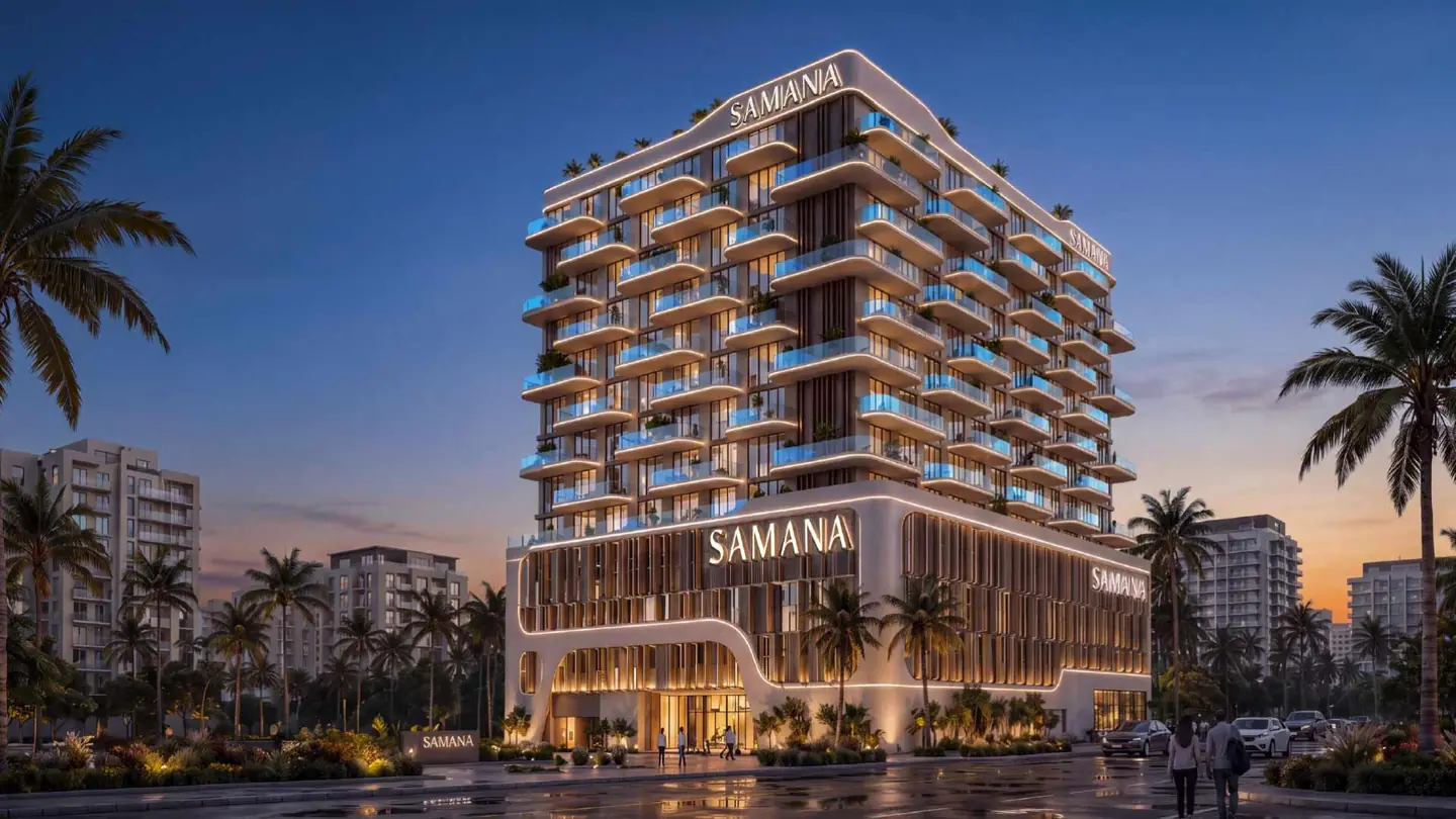 Samana Downtown Jebel Ali Portside: developer render